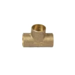 Tê de Latão 104mm c/Anel de Solda