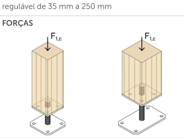 Suporte Para Pergolado