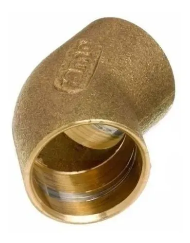 Cotovelo Cobre 45 Graus N.14 79mm