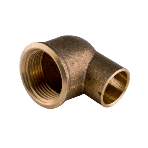Joelho Cobre 90° Sold BXF 15mm x 1/2"