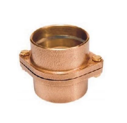 UNIÃO DE COBRE COM ANEL 66 mm