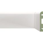 Rodapé de MDF Branco 07cm