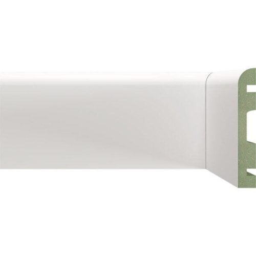Rodapé de MDF Branco 07cm