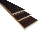 Detalhe das réguas do Piso de Madeira Multiestruturado Jatobá Ebony 9,5x82,6mm