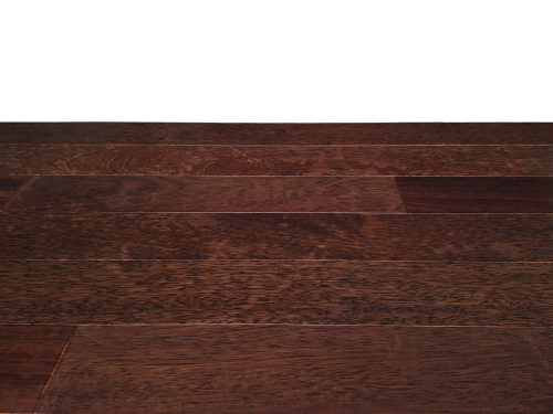 Piso de Madeira Multiestruturado Jatobá Ebony Linha Elegance instalado